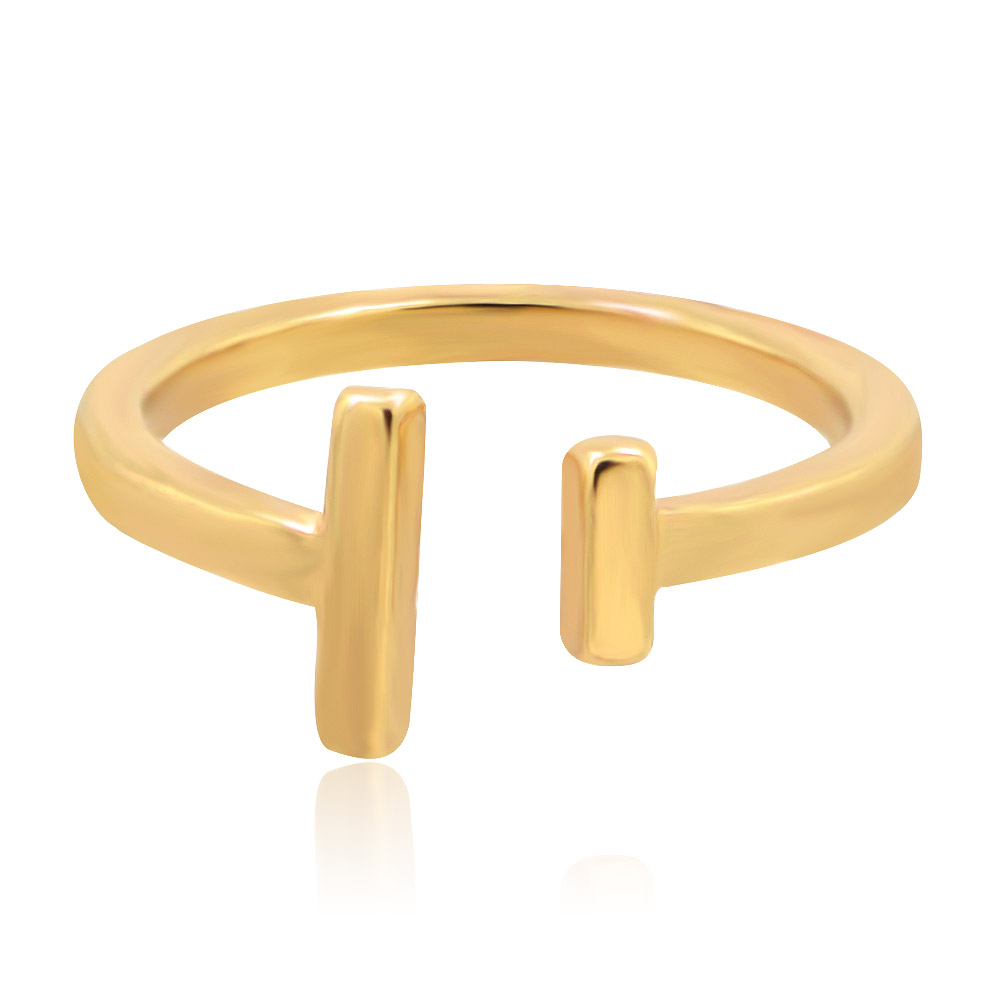 Double Bar Minimalist Ring